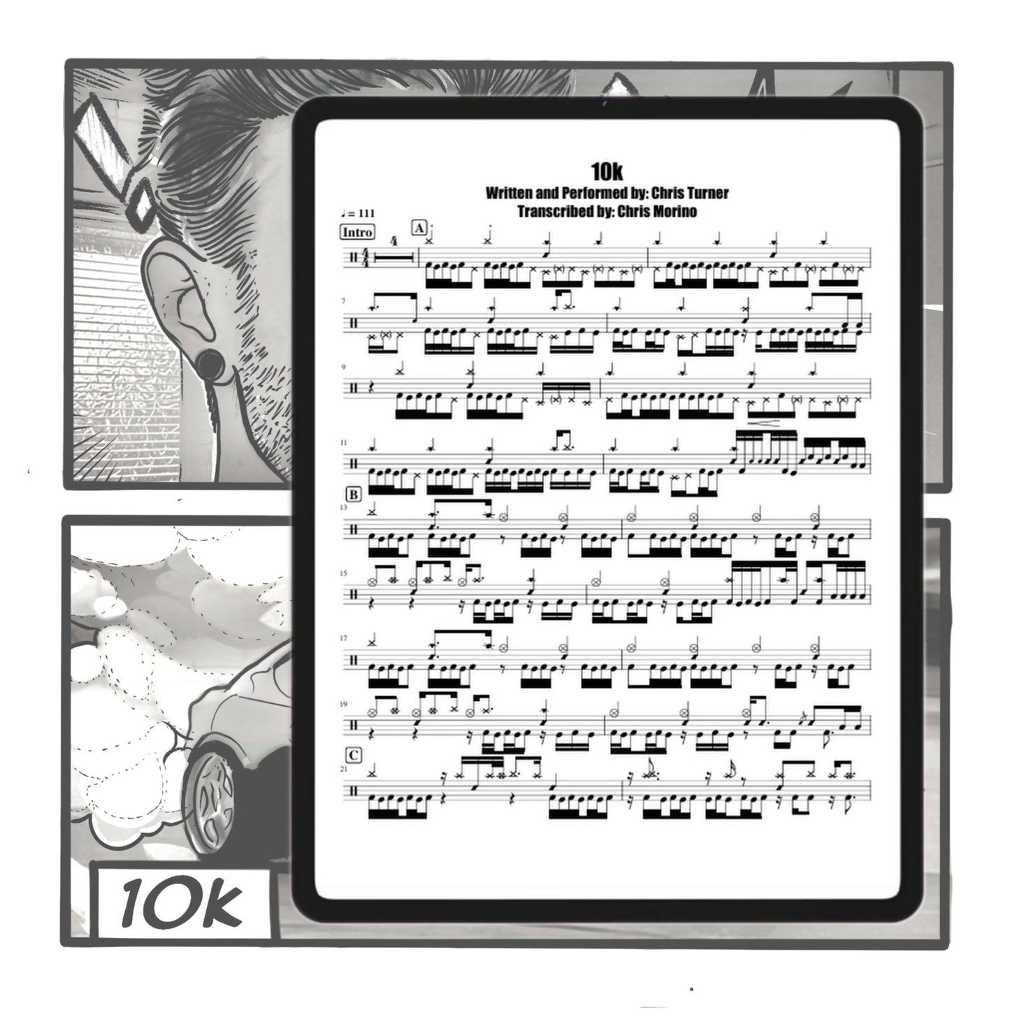 '10k' - Drum Transcription